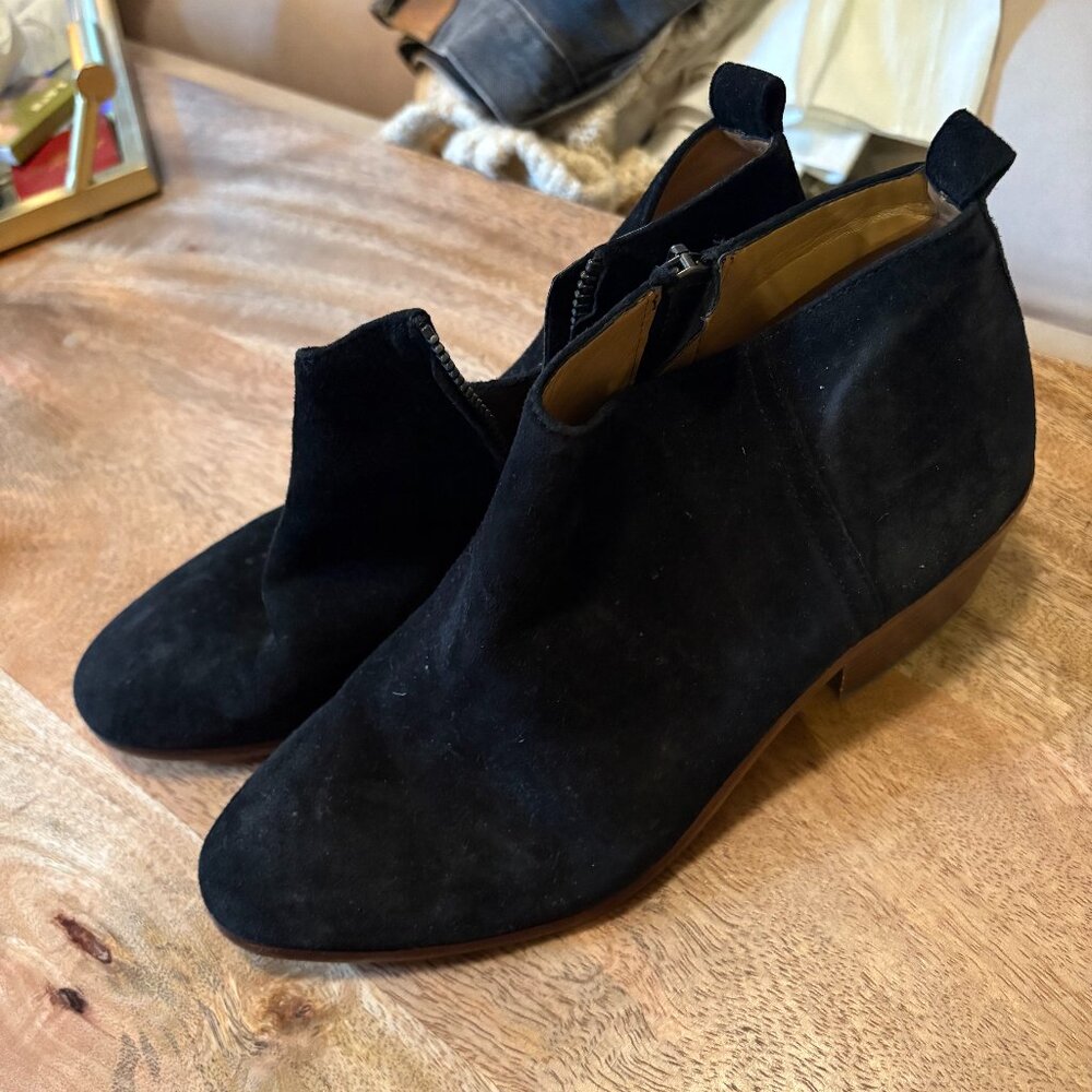 JCrew Ankle Suede Boots size 8